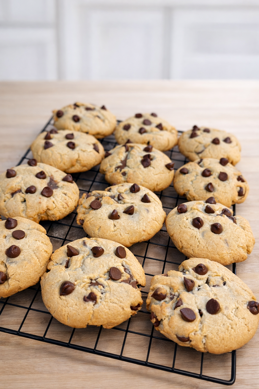 Giant Chocolate Chip Cookies