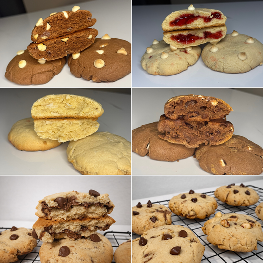 Mixed Box of 6 Giants Cookies